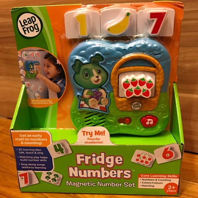 fridge numbers magnetic set