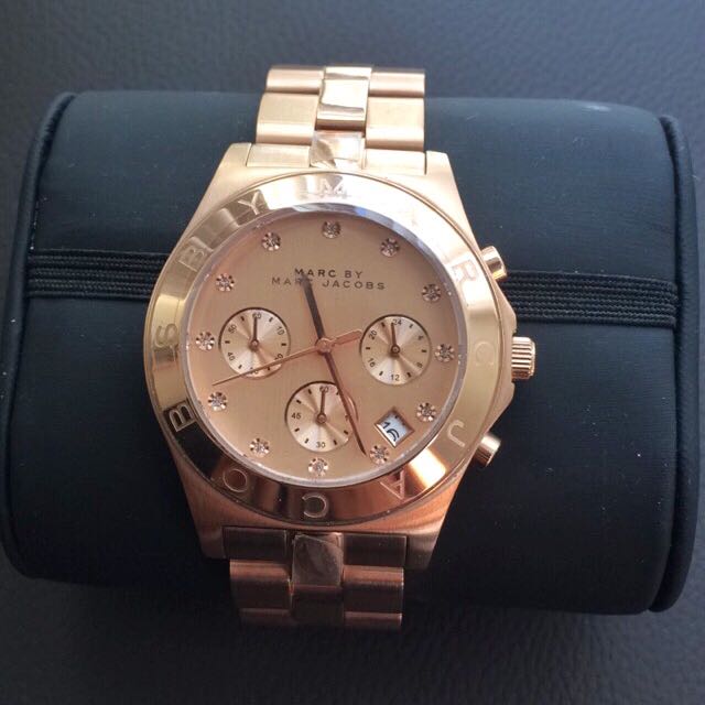 Marc Jacobs MBM3102 Rose Gold Luxury Watches on Carousell