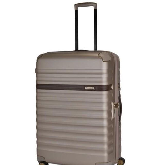 Samsonite Richmond Spinner Luggage Ivory Gold With Lifetime Warranty