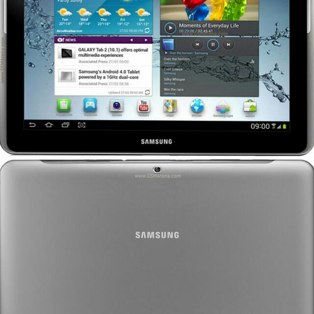 Samsung Tab 2 10 1inch 3g Wifi 16gb Mobile Phones Tablets Mobile Tablet Accessories On Carousell