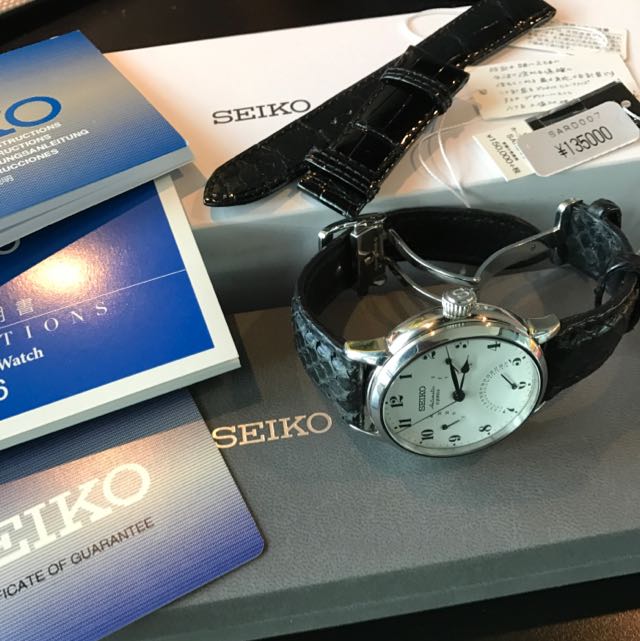 Seiko Presage Automatic Enamel Dial Watch SARD007, Luxury, Watches on  Carousell