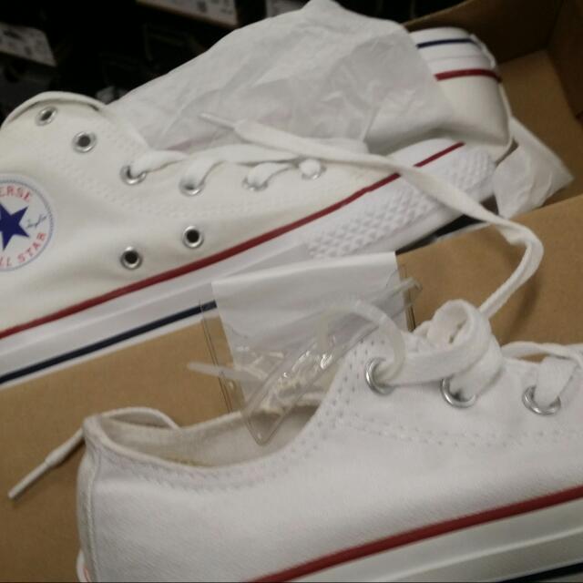 white converse size 1