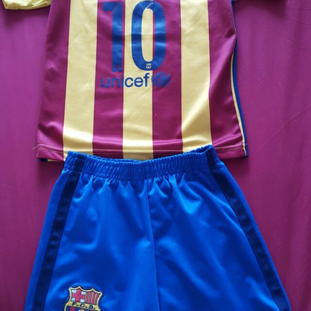 messi shirt and shorts