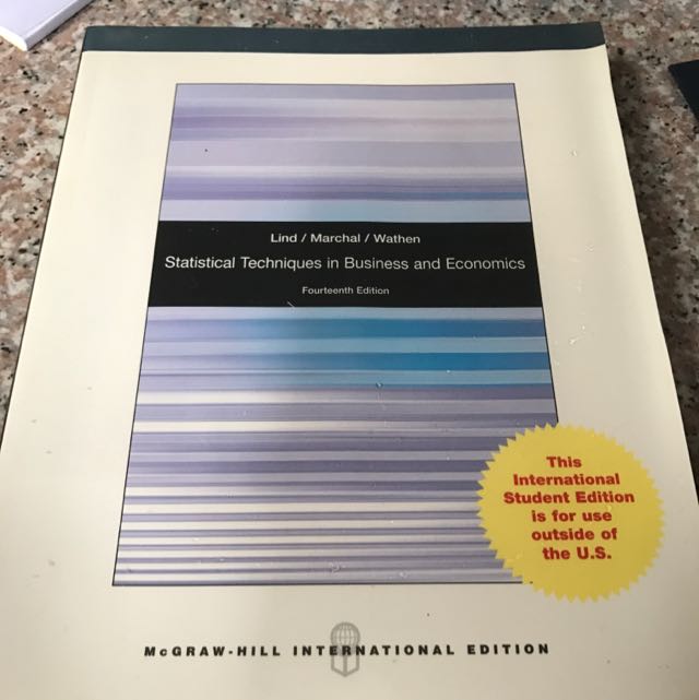 STATISTICAL TECHNIQUES IN BUSINESS AND ECONOMICS PDF DOWNLOAD visual data 5