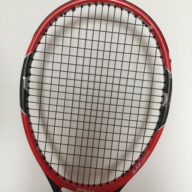 Wilson Pro Staff RF97 Autograph Racquet (red And Black), Sports
