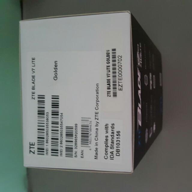 Zte Blade V7 Lite Mobile Phones Tablets Android Phones Others On Carousell