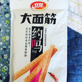 辣条（大面筋）spicy snack