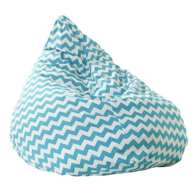 Chevron Tear Drop Bean Bag Spotlight Furniture Home Living