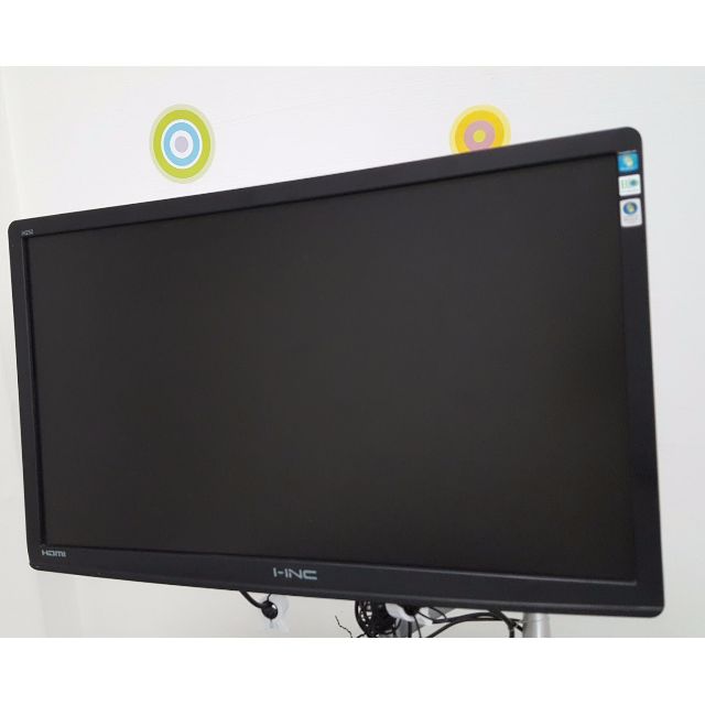Computer Monitor 25 inch, IINC IH252HPB, Working with Minor Defect, Computers & Tech, Parts