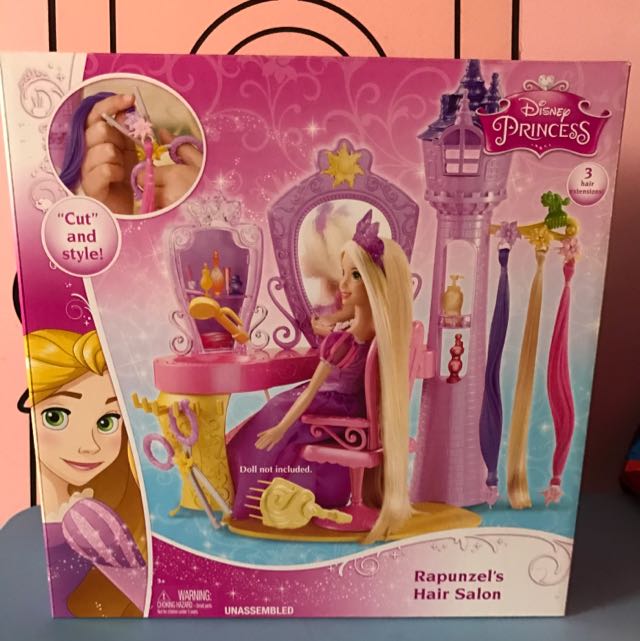 Disney Princess Rapunzel's Hair Salon (brand New), Hobbies & Toys, Toys &  Games on Carousell