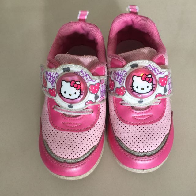 Hello Kitty Shoe With Lights, Babies & Kids, Babies & Kids Fashion on