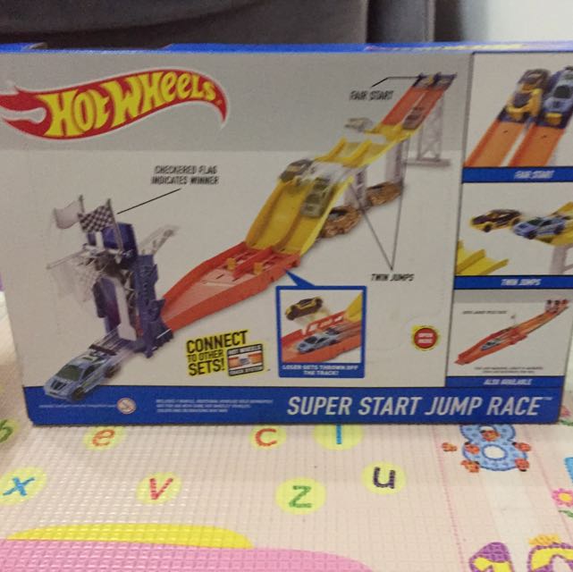 Hot Wheels Super Start Jump Race Hobbies Toys Toys Games on Carousell