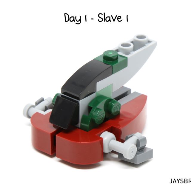 LEGO 75146 Star Wars Advent Calendar (Day 1) Slave, Hobbies Toys