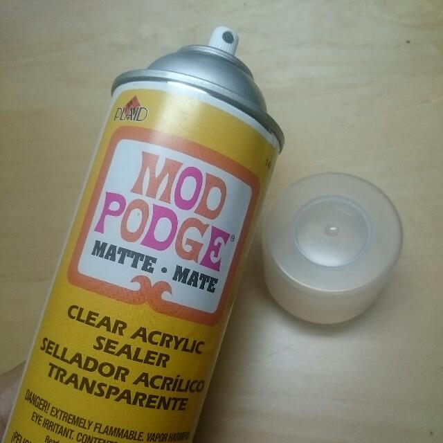 Mod Podge Matte Clear Acrylic Sealer, Hobbies & Toys, Stationery