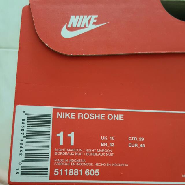 nike roshe one marron