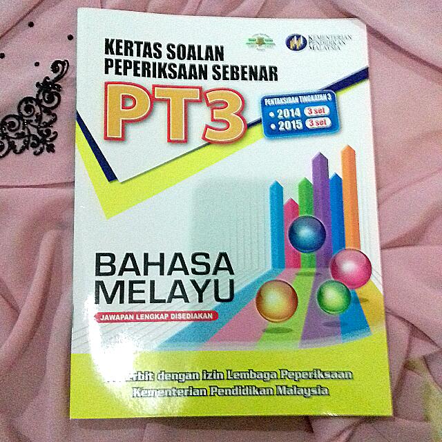 Pt3 Bahasa Melayu Kertas Soalan Peperiksaan Sebenar Textbooks On Carousell