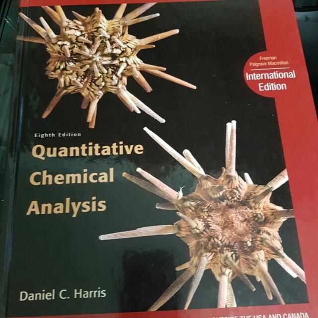 Quantitative Chemical Analysis Books Stationery Textbooks On