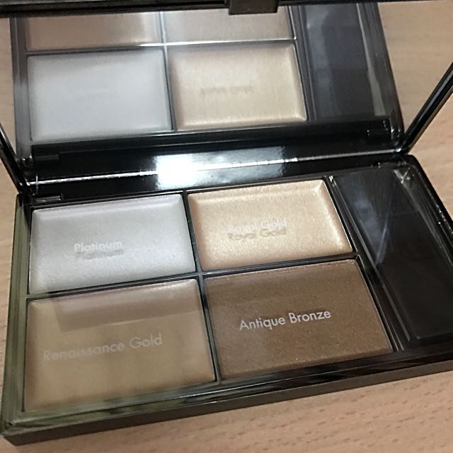 sleek precious metals highlighting palette