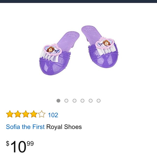 Sofia the first royal shoes discount