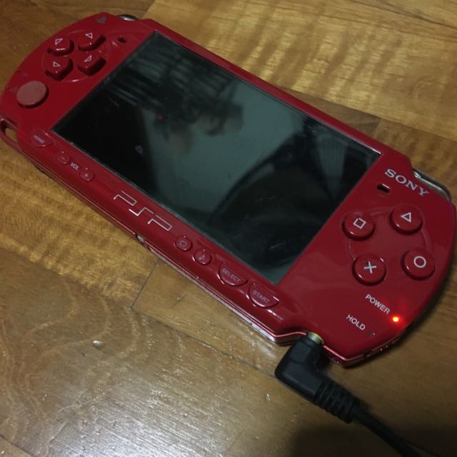 Sony Psp God Of War Edition With Kratos Emblem On The Back Toys Games Video Gaming Consoles On Carousell