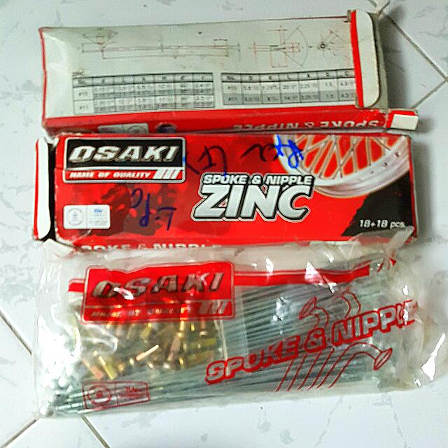 Spoke & Nipple /OSAKI, Car Accessories on Carousell