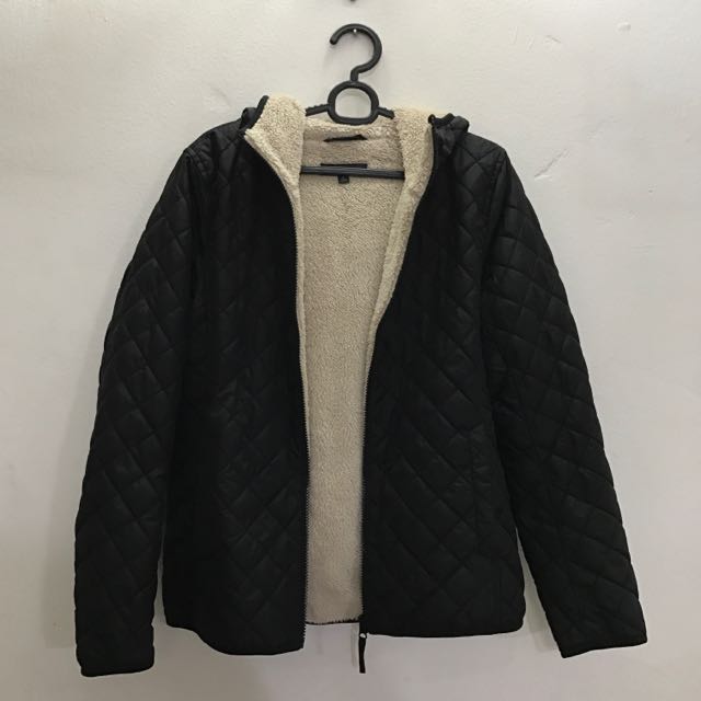 Uniqlo pile lined fleece parka Clearance