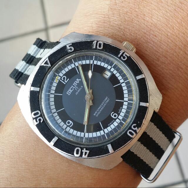 Sicura watch deals 17 jewels