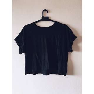 🌟Black Crop Top