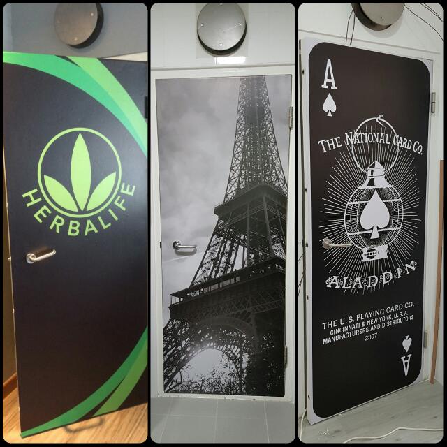 Full Color sheet For Bomb Shelter Door FOC Installation * Not