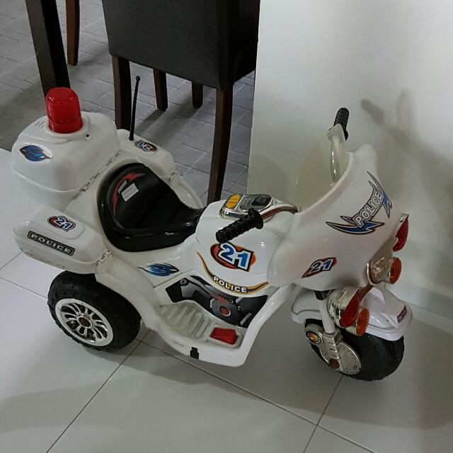 police bike for 5 year old
