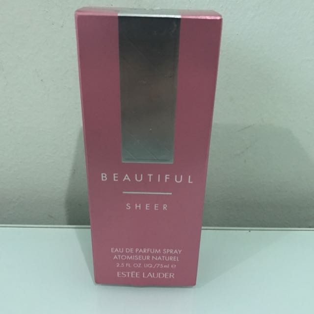 Est e Lauder Beautiful Sheer Perfume Beauty Personal Care Face