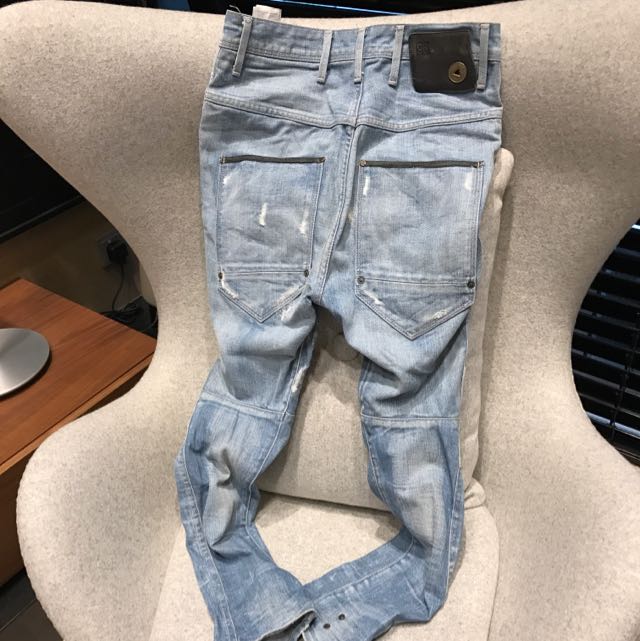g star drop crotch jeans