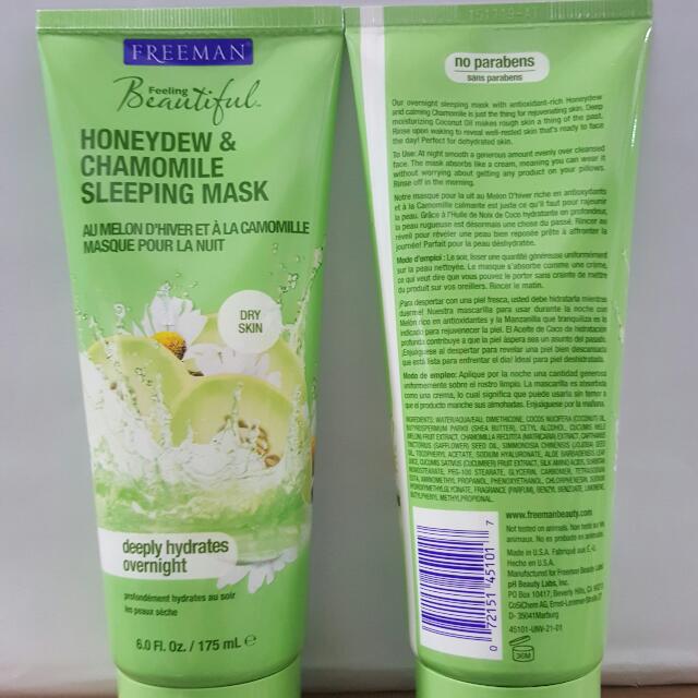 Honeydew & Chamomile Sleeping Mask, Beauty & Personal Care, Bath & Body
