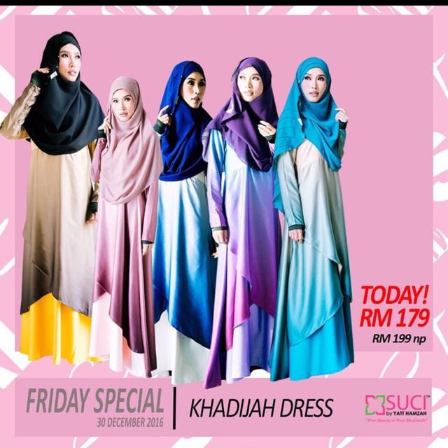 Khadijah Dress Suci By Yatt Hamzah Women S Fashion Clothes Dresses Skirts On Carousell