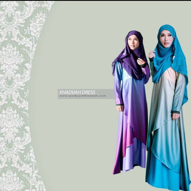 Khadijah Dress Suci By Yatt Hamzah Women S Fashion Clothes Dresses Skirts On Carousell