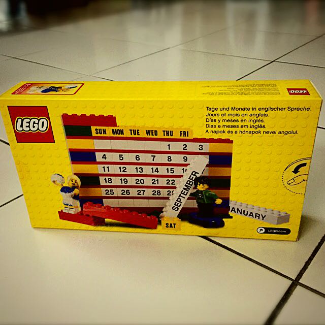 Lego Brick Calendar Toys Games Blocks Building Toys on Carousell