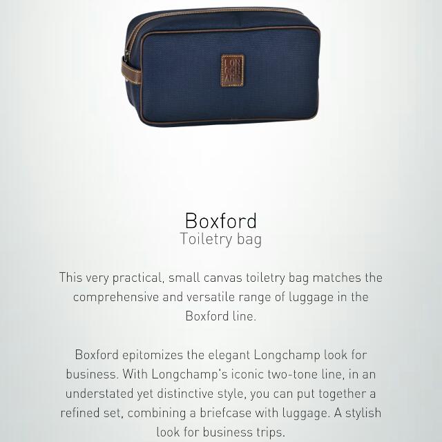 longchamp boxford toiletry bag