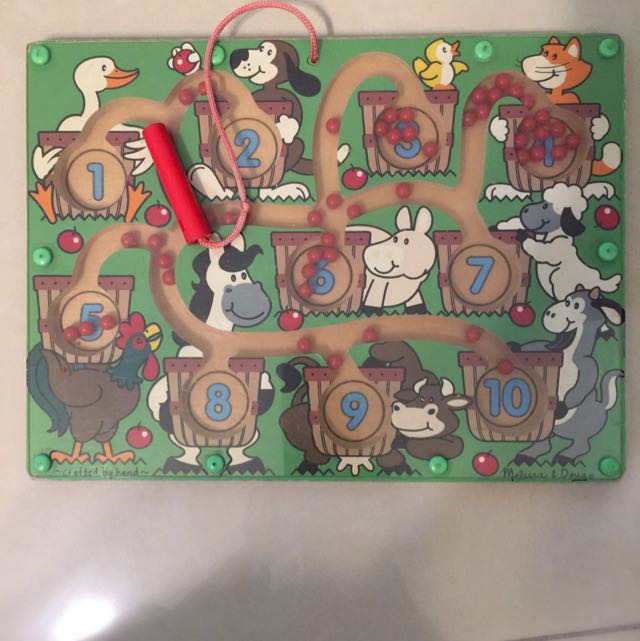 melissa and doug number maze