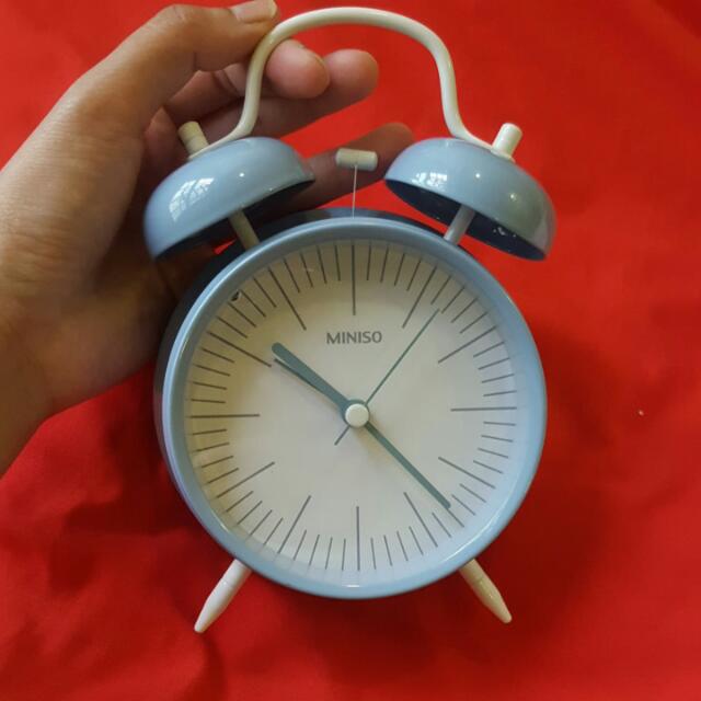 Miniso Alarm Clock, Everything Else on Carousell