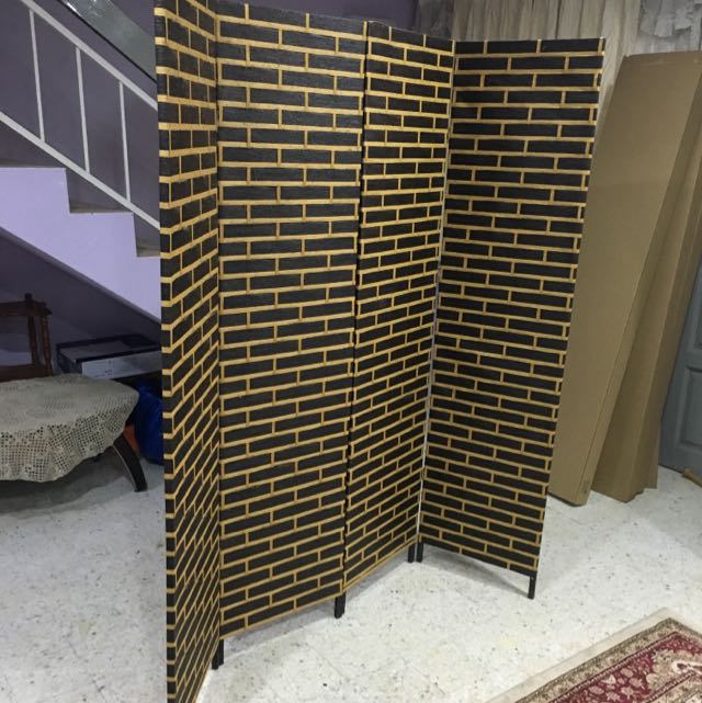 Penghalang Pemisah Dinding Wall Separator, Home & Furniture ...