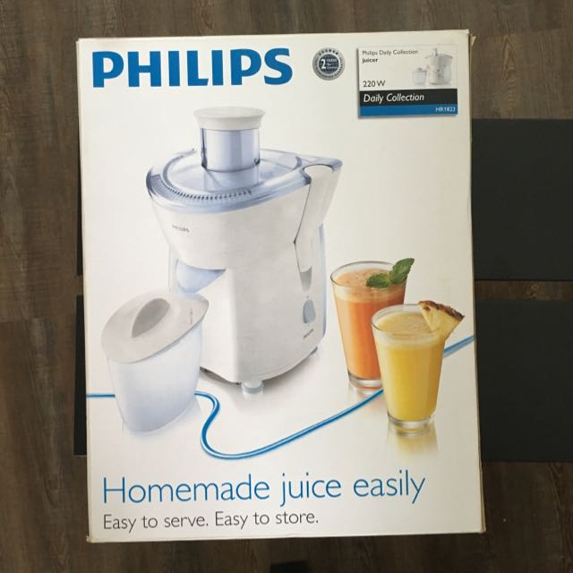 Philips Juicer HR1823 TV Home Appliances Kitchen Appliances Juicers Blenders Grinders on Carousell