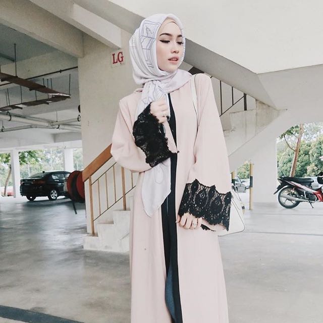 Long cardigan clearance abaya