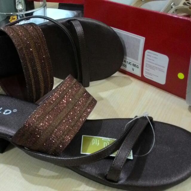 Sandal Fladeo Uk 38 Nego Women S Fashion Women S Shoes On
