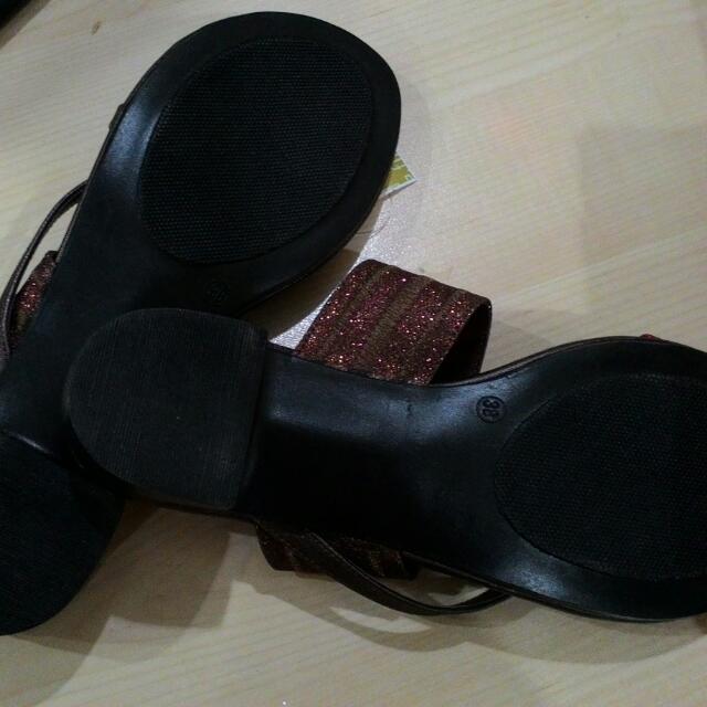 Sandal Fladeo Uk 38 Nego Women S Fashion Women S Shoes On