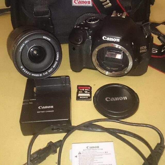 Second Hand Dslr Canon Eos600d Photography On Carousell