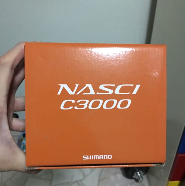 Shimano Nasci 3000 Reel With Fireline, Sports Equipment, Fishing on ...