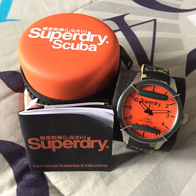 Superdry sport sales watch instructions