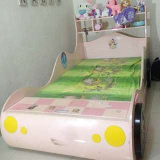 Kid Princess Car Bed