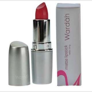 Wardah Matte Lipstick No. 18 Rosy Pink
