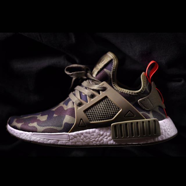 Adidas NMD XR1 Duck Camo Olive US9.5 Men s Fashion Footwear